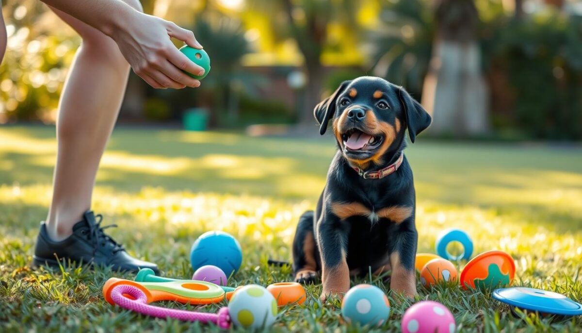 How to Train a Rottweiler Puppy Not to Bite