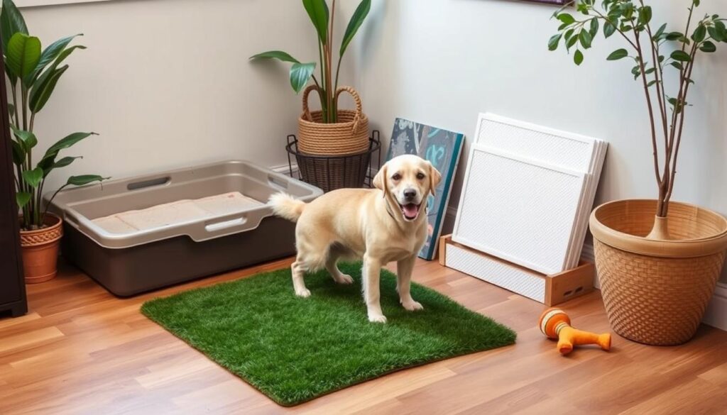 Indoor potty solutions for dogs