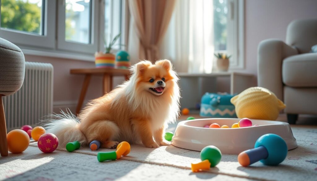 Pomeranian potty routine