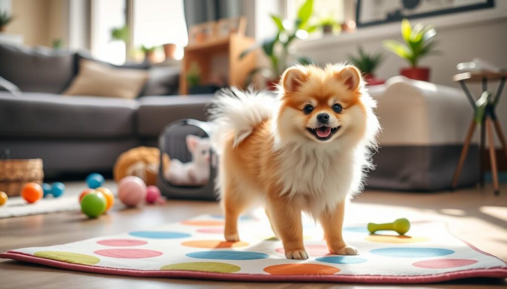 Pomeranian potty training