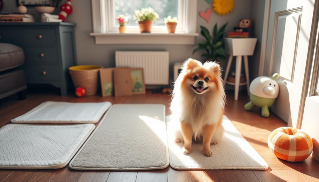 Pomeranian potty training maintenance