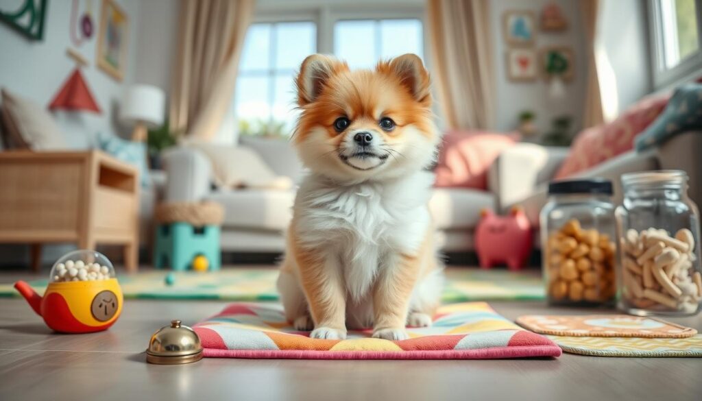 Pomeranian potty training techniques