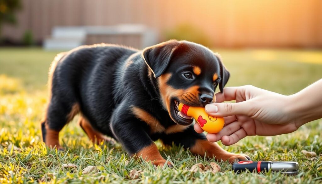 Rottweiler bite training methods