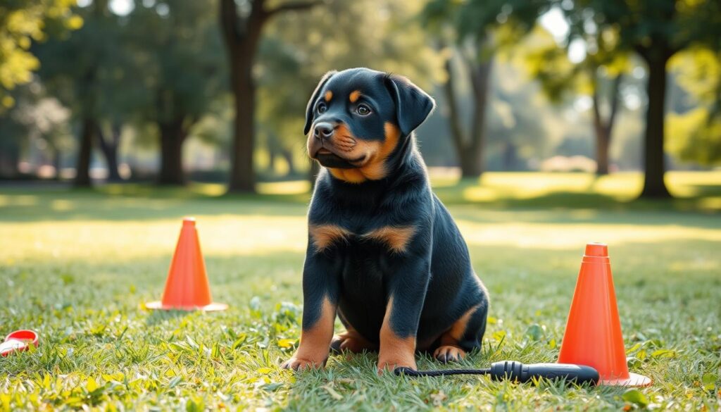 Rottweiler training consistency