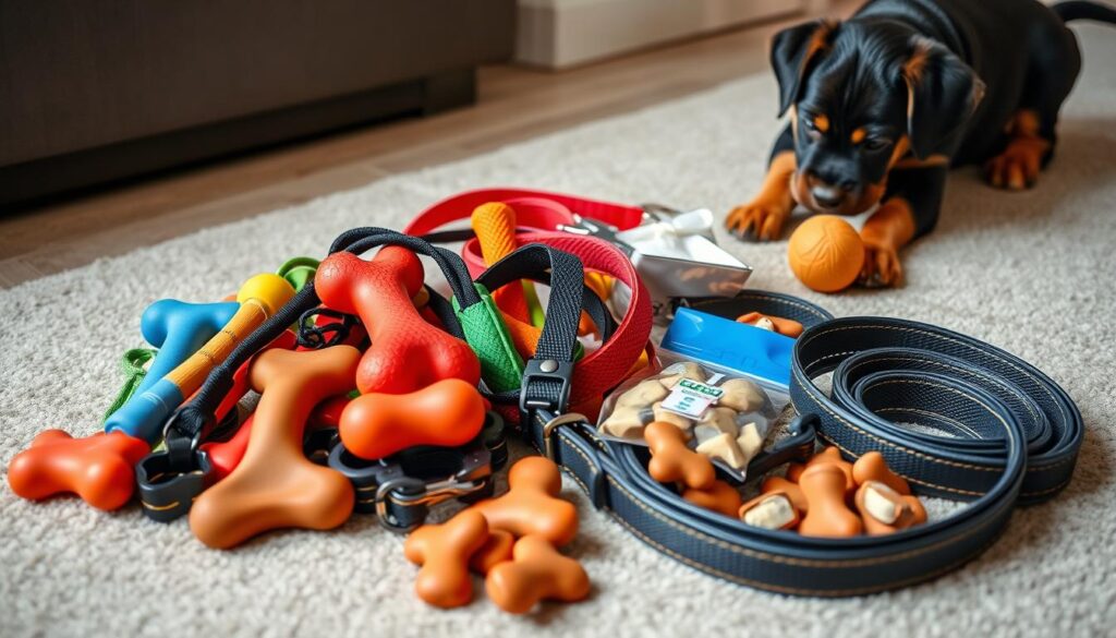 Rottweiler training supplies