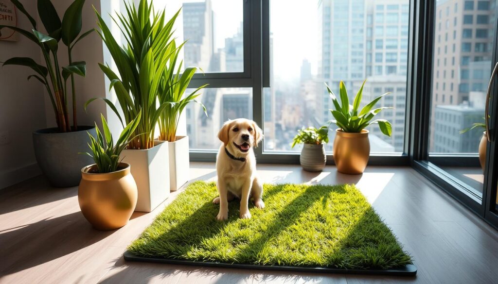 Urban dog potty solutions for apartments