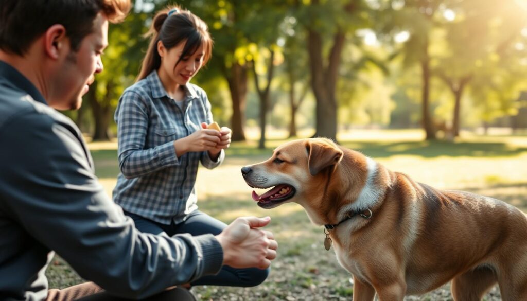 Aggressive dog training techniques