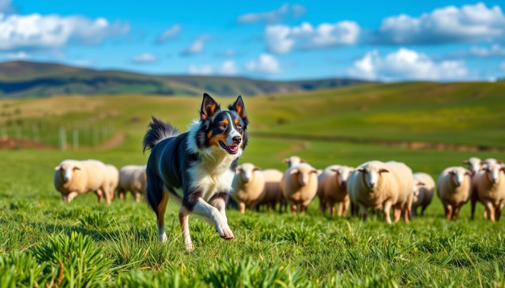 Border Collie herding specialist