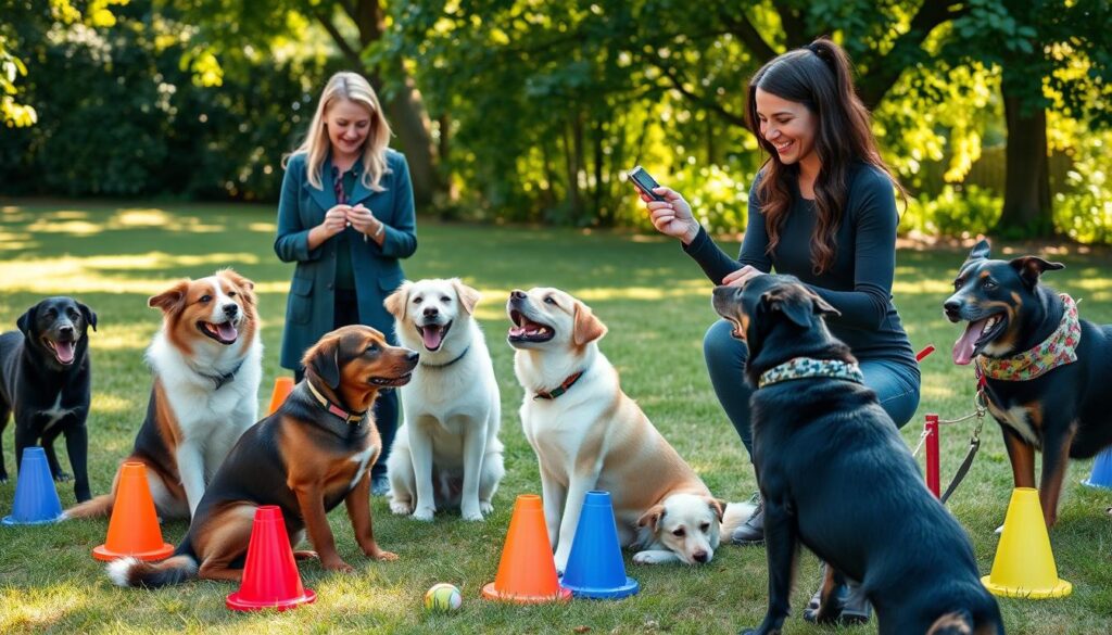 Clicker training techniques