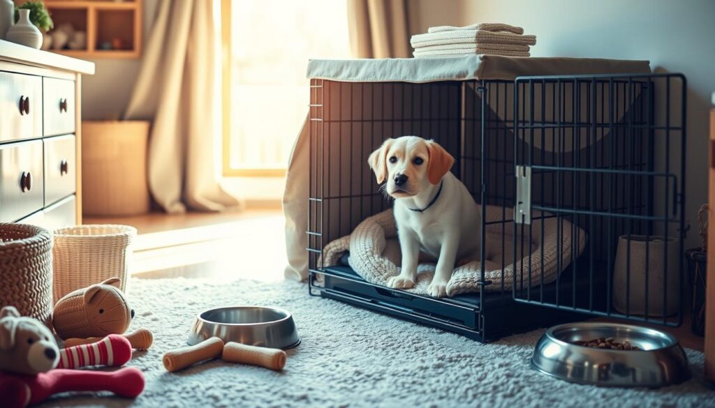 Crate training basics