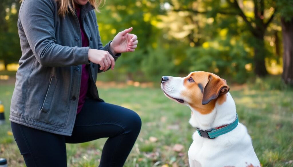 Deaf dog communication techniques