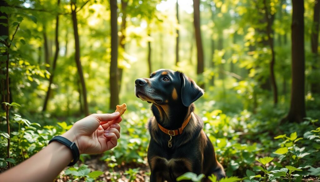 Dog focus training