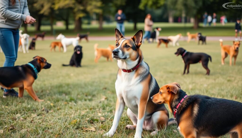 Dog impulse control training