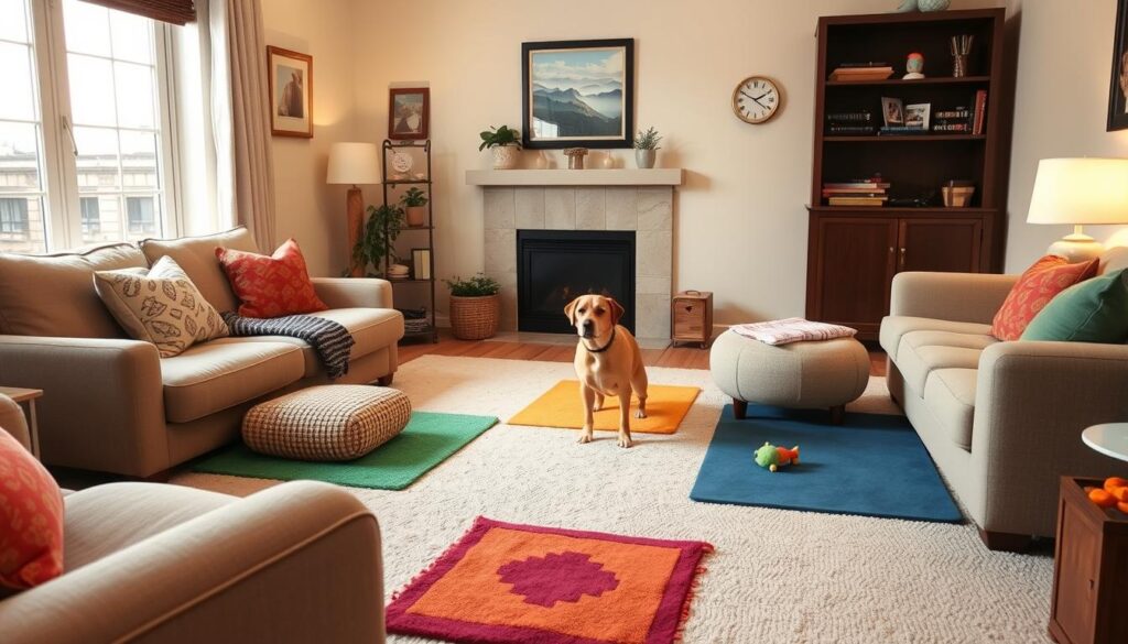 Dog-proofing for blind and deaf dogs