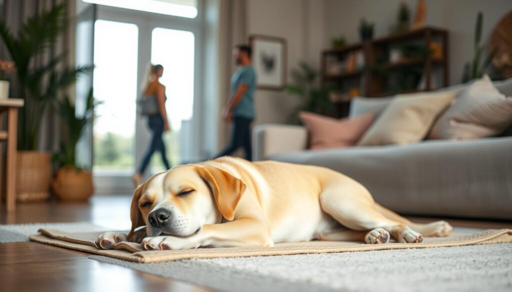 Dog relaxation training