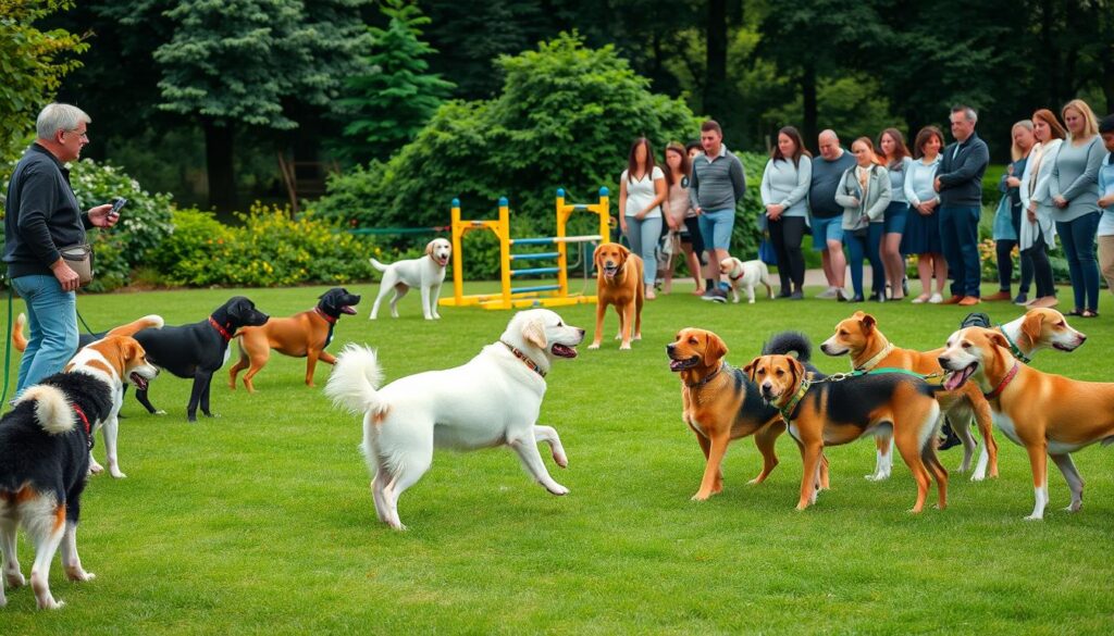 Dog socialization techniques