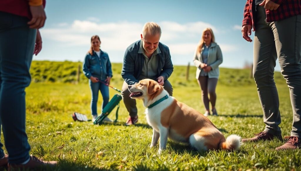 Dog training process