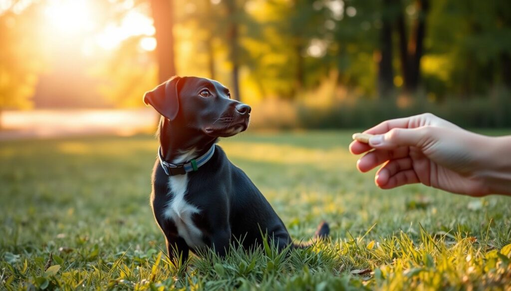 E-collar timing and positive reinforcement