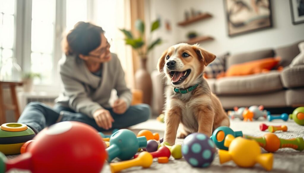 Effective puppy training sessions