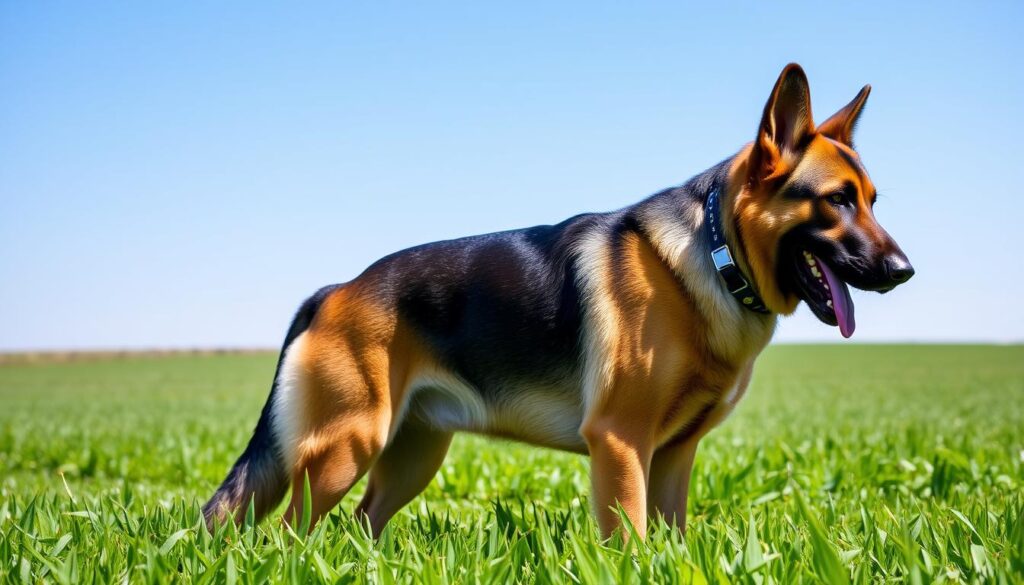 German Shepherd working dog