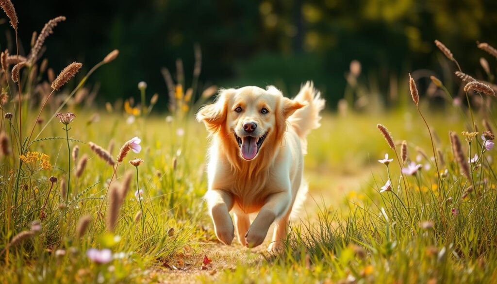 Golden Retriever off-leash