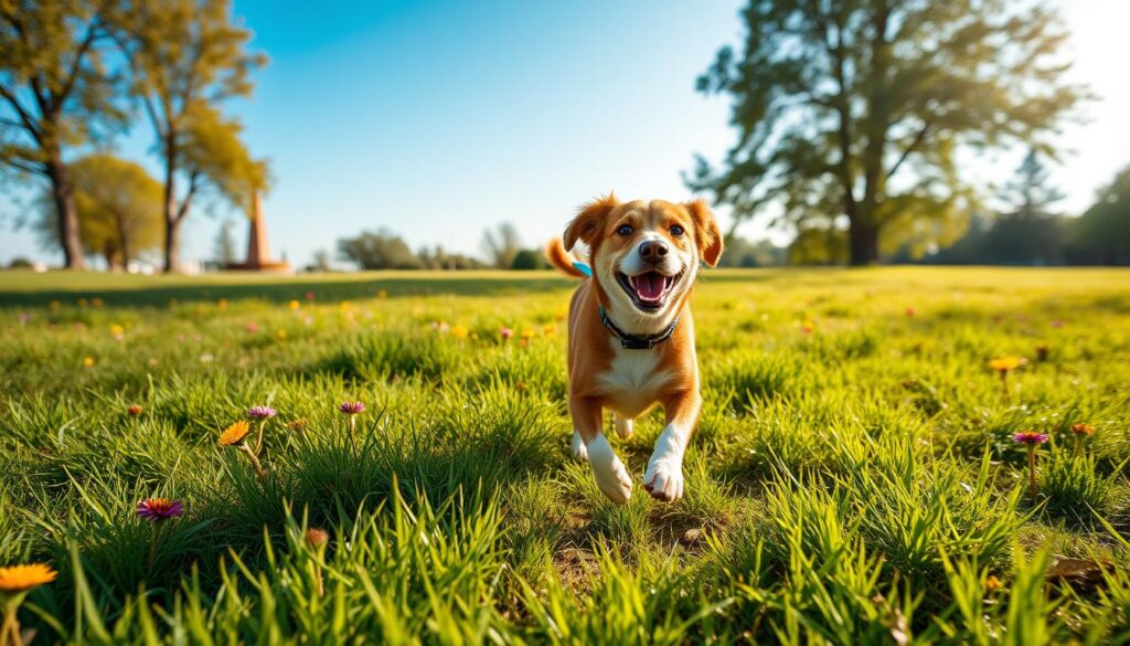 Off-leash dog training