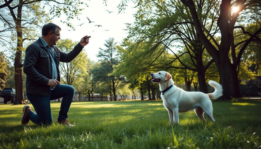 Outdoor whistle training