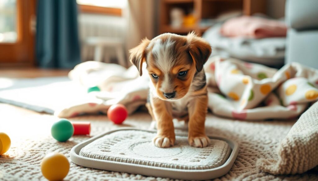 Puppy potty training