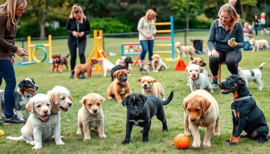 Puppy training methods