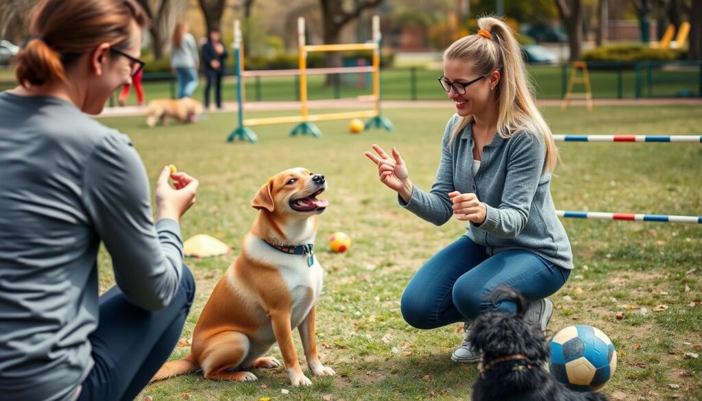 Targeted dog training techniques