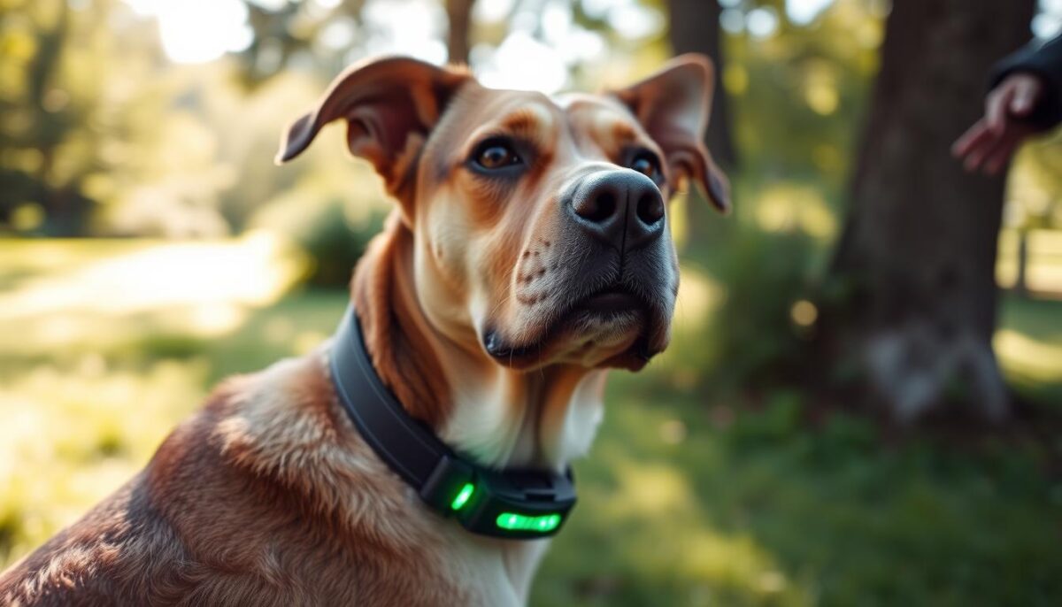 Using Vibration Collar to Train Dog