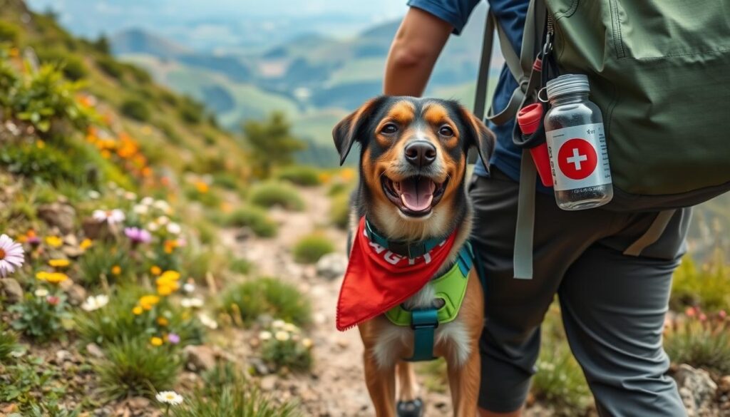 dog hiking safety