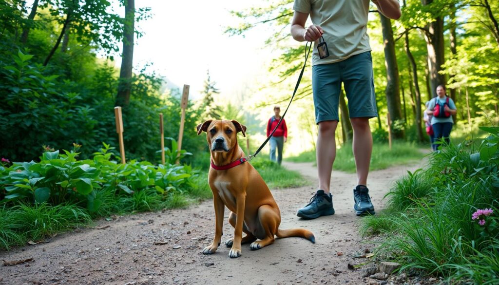 dog trail etiquette