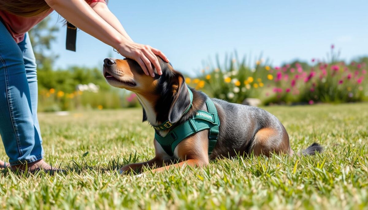 how to train a blind and deaf dog