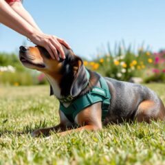 how to train a blind and deaf dog