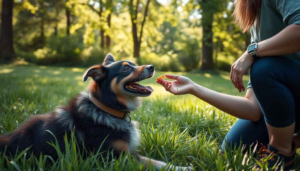 positive dog training with e-collar