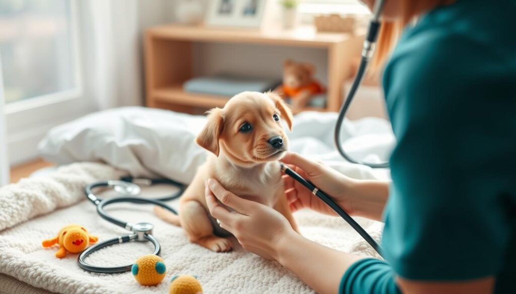 puppy health monitoring